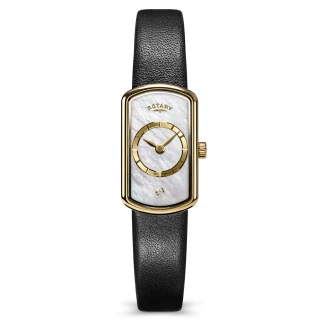 Ladies Rotary Mother of Pearl & Diamond Strap Watch RLS10076/41/D RRP £179.00 Use code GKNO270OR8ER for 20% Discount