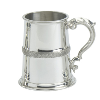 Pewter 1/2 Pint  Chester Tankard