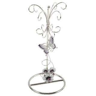 SOPHIA PURPLE BUTTERFLY WIRE JEWELLERY HOLDER