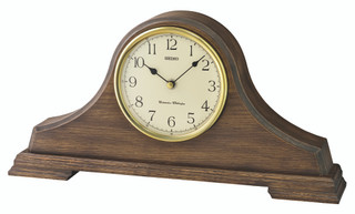 Wooden Westminster Chime Battery Mantel Pendulum Clock QXQ034B