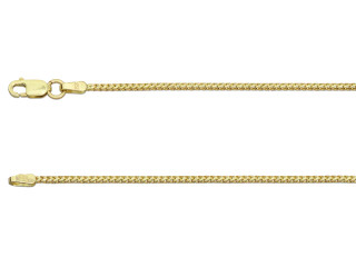 9ct Yellow Gold Franco Chain