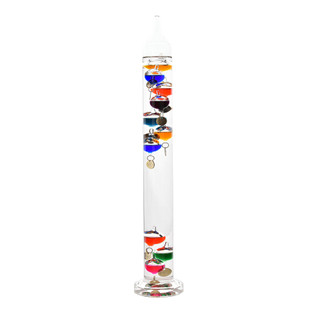 Galileo Thermometer With 10 Temperature Bulbs