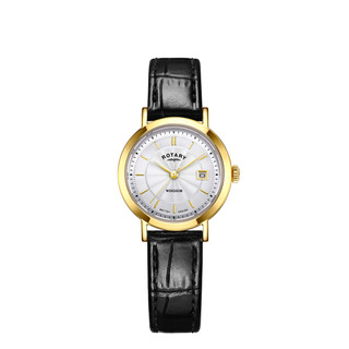 Ladies Rotary Windsor Gold Plated Strap Watch LS05423/70 RRP £155.00 Now £115.95