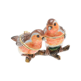 Treasured Trinkets by Juliana - Pair Of Robins