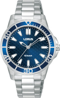 Lorus Ladies Navy Blue Sports Bracelet Watch RRP £64.99  Use Code IL9881FJ690 For 20% Discount