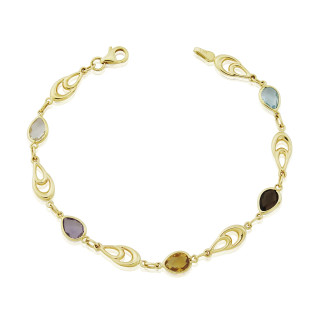 9ct Multigem Bracelet