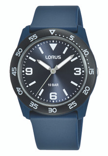 Lorus Navy Blue Silicone Strap Watch RRX87HX9 RRP £29.99 Use Code IL9881FJ690 For 20% Discount