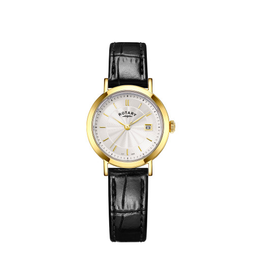 Ladies Rotary Gold Plated Strap Watch LS05423/70 RRP £159.00 Our Price £126.95