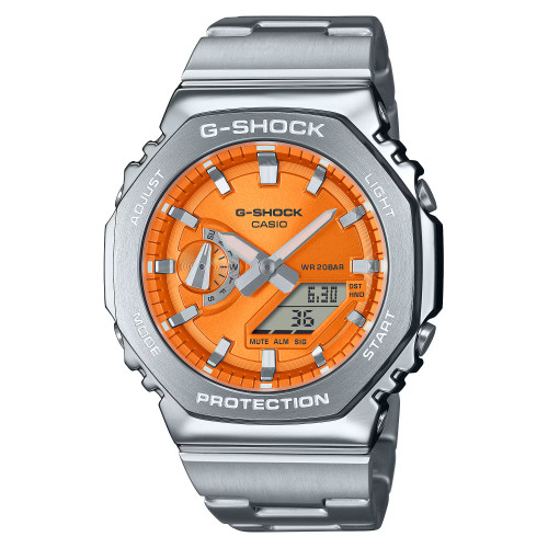 Casio Steel G Shock Watch GM-2110D-4AER RRP £279.00 Now £229.95