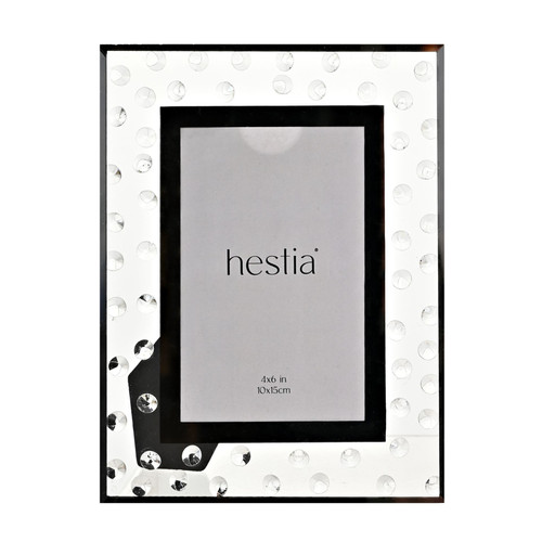 Hestia Diamante Scatter 4 x 6 Glass Photo Frame