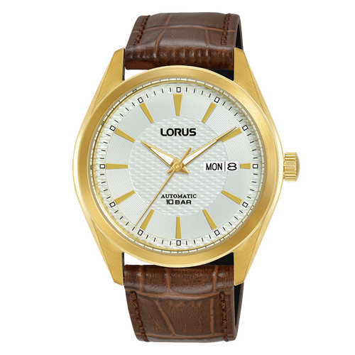 Lorus Gold Plated Automatic Strap Watch RL490BX9 RRP £144.99 Use code Y8VS1483B for 20% discount