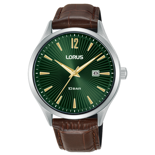 Lorus Gents Green Dial Strap Watch RH995RX9 RRP £69.99 Use code Y8VS1483B for 20% discount