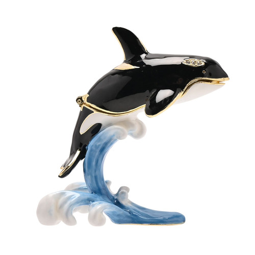 Treasured Trinkets by Stratton- Orca Whale