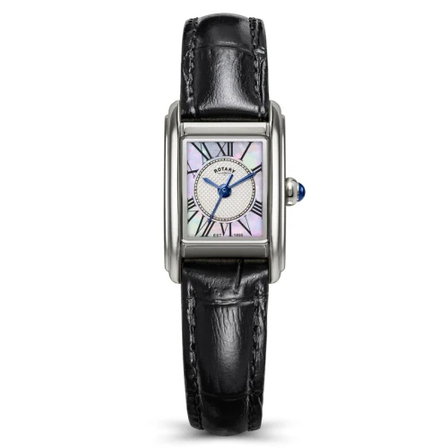 Rotary Ladies Rectangular Strap Watch RLS10051/14 RRP £169.00 Use code GKNO270OR8ER for 20% Discount