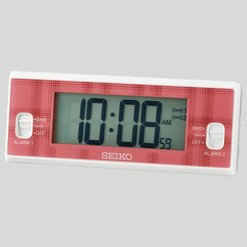 Alarm/ Desk clock from SEIKO QHL099W RRP £45.00 Use Code K95T9K2P0GF4 for 11% Discount