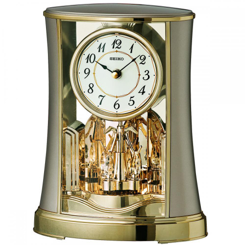 Mantel clock from SEIKO QXN227G RRP £90.00 Use Code K95T9K2P0GF4 for 11% Discount