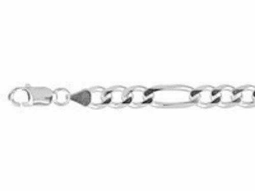 Sterling Silver 2.5mm Figaro Chain