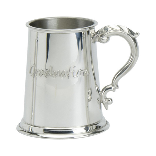 1pt Graduation Pewter Tankard