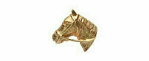 9ct Gold Horse Head Tie Tac