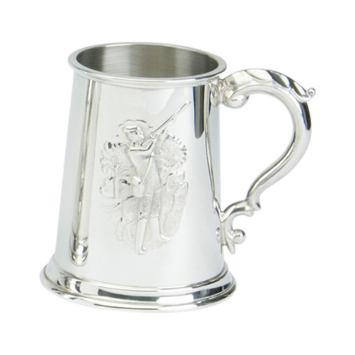 Pewter 1pt Shooting Tankard