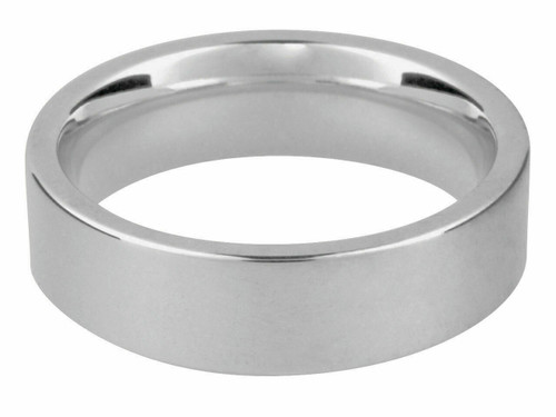 Sterling Silver Hallmarked Heavy Easyfit Comfort Shape Wedding Ring