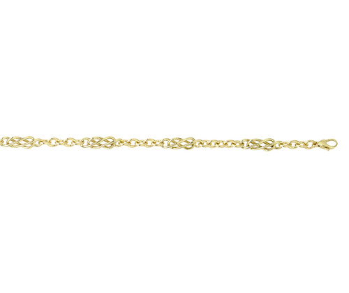 9ct Yellow Gold Celtic Knot Bracelet