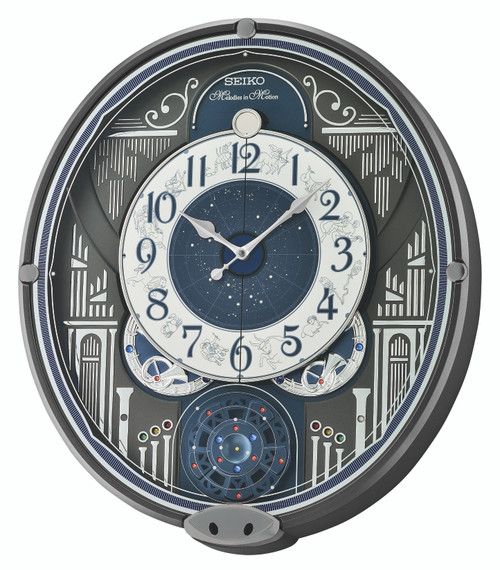 Seiko Musical Melodies in Motion Marionette Clock QXM393N Our Price £310.50