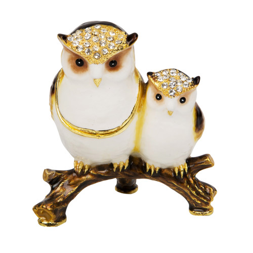 Treasured Trinkets by Juliana - Mother & Baby Owl