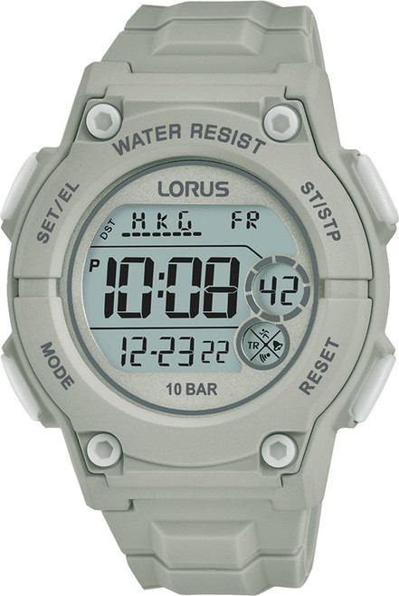 Lorus Gents Sports watch with LED Light R2335PX-9 RRP £34.99 Use Code IL9881FJ690 For 20% Discount