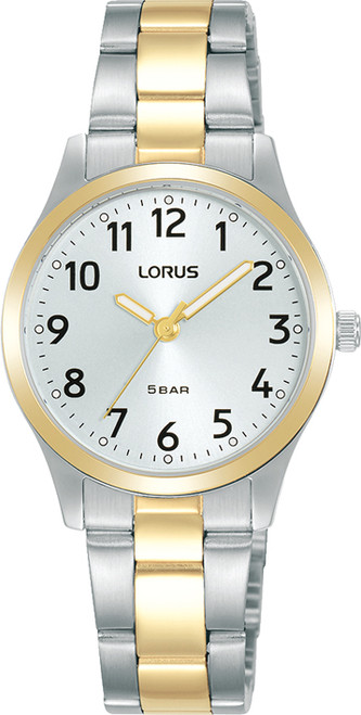 Lorus Ladies Two Tone Bracelet Watch RRX12JX9 RRP £74.99 Use Code IL9881FJ690 For 20% Discount