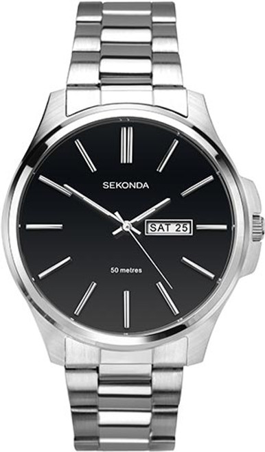 Sekonda Gents Stainless Steel Bracelet Watch 3381 RRP £64.99 Now £55.95