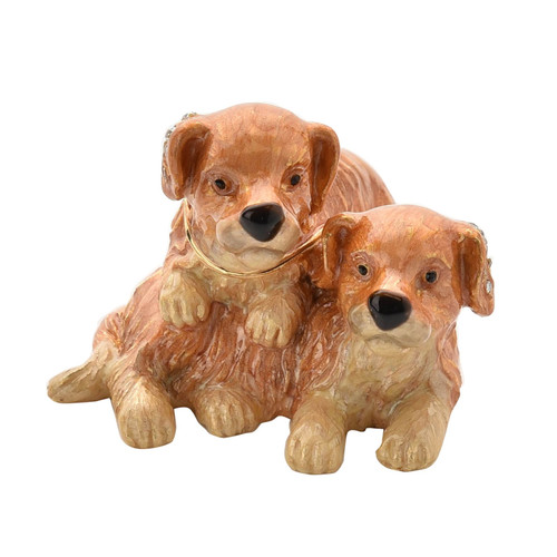 Treasured Trinkets by Juliana - Pair of Puppies