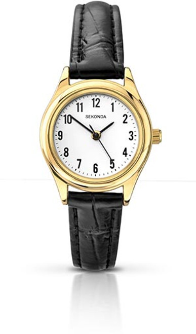 Sekonda Ladies Gold Plated Easy Reader 4493 RRP £34.99 Now £31.50