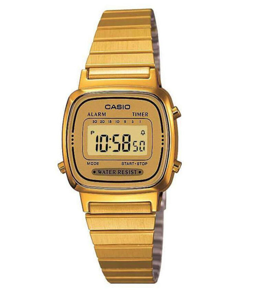 Ladies Casio Digital Bracelet Watch LA670WEGA-9EF RRP £49.90 Our Price £39.90