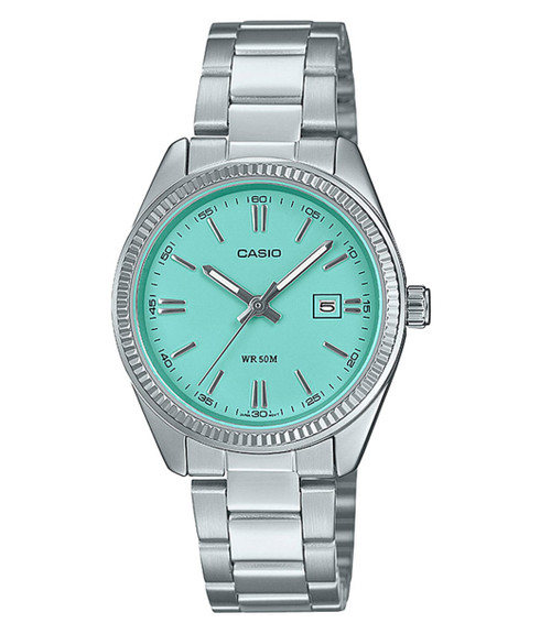 Casio Turquoise Dial Dress Watch LTP-1302PD-2A2VEF RRP £44.89 Our Price £39.95