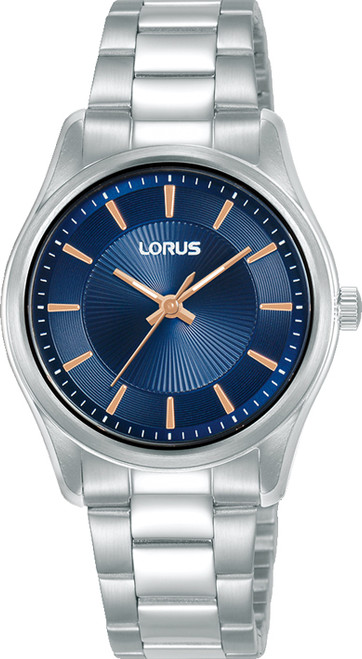 Ladies Dark Blue Dial Stainless Steel Bracelet Watch RG243XX9 RRP £59.99 Use code Y8VS1483B for 20% discount