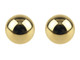 9ct Yellow Gold Ball Studs