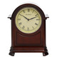 Wm Widdop Dark Walnut Finish Arched Mantel Clock £64.95