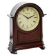 Wm Widdop Dark Walnut Finish Arched Mantel Clock £64.95