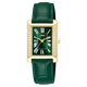 Lorus Ladies Green Dial & Strap Rectangular G/P Watch RG242YX9 RRP £84.99 Use code Y8VS1483B for 20% discount
