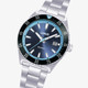 Lorus Gents Blue Contrast Stainless Steel Bracelet Watch RS957DX9 RRP £79.99Use code Y8VS1483B for 20% discount