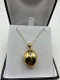 9ct Yellow Gold Puffed Locket