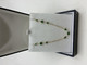 Pretty 9ct Yellow Gold Jade Necklace