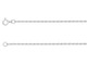 Sterling Silver 1.5mm Barleycorn Chain