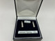 9ct White Gold Diamond Drop Stud Earrings