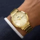 Rotary Heritage Gents Gold Plated Classic Bracelet Watch GB05423/03 RRP £179.00 Use code GKNO270OR8ER for 20% Discount