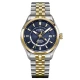 Rotary Seamatic 100 GMT Blue Dial Two Tone Bracelet Watch RGB10042/05 RRP £319.00 Use code GKNO270OR8ER for 20% Discount