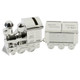 Bambino Silver Plate Train Money Box & First Tooth/Curl Carriage