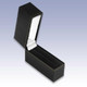 Ladies Solid Silver 3mm Wide Bead Edge Belcher Bangle In Presentation Box