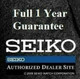 Seiko Black & Silver Coloured Wall Clock QXA744S RRP £55.00 Our Price £49.50